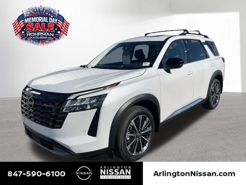 Everest White P 2026 Nissan Pathfinder Platinum