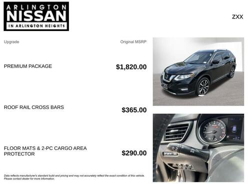 Magnetic Black 2020 Nissan Rogue SL