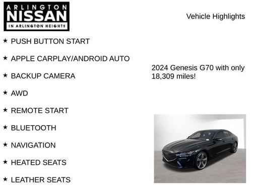 2024 Genesis G70 2.5T