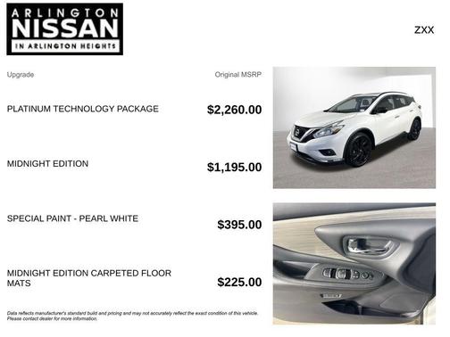 2017 Nissan Murano Platinum