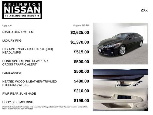 2013 Lexus ES 350 Base