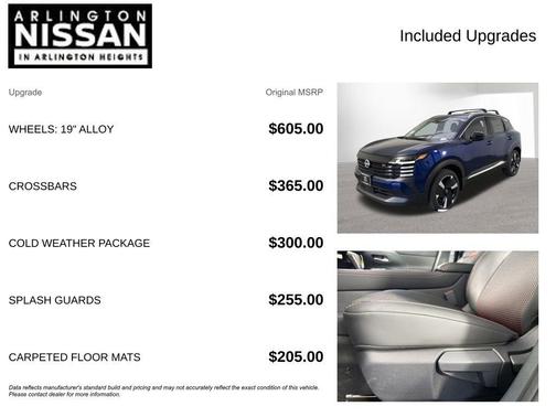 Deep Blue Pearl 2026 Nissan Kicks SR