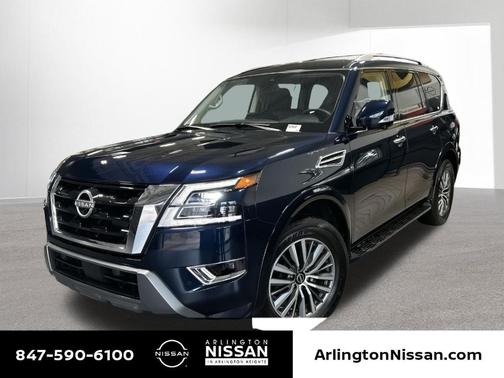 Hermosa Blue 2024 Nissan Armada SL