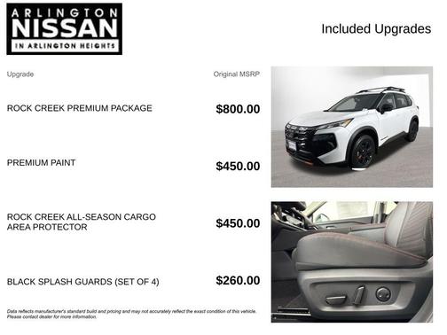 2026 Nissan Rogue Rock Creek