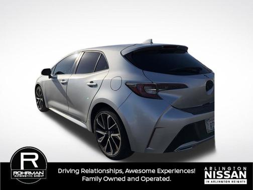 Classic Silver Metallic 2019 Toyota Corolla Hatchback XSE