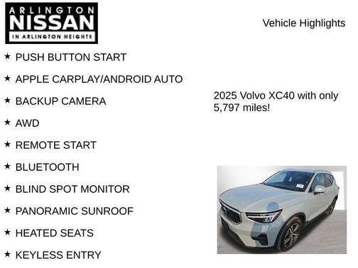 2025 Volvo XC40 B5 Core Bright Theme