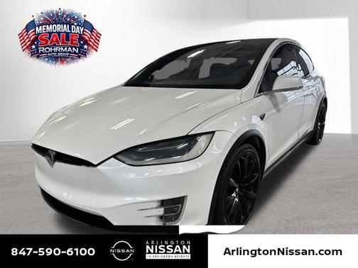 Pearl White Multi 2016 Tesla Model X P90D
