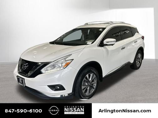 White 2017 Nissan Murano SL