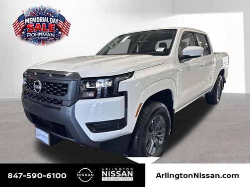 Glacier White 2026 Nissan Frontier SV