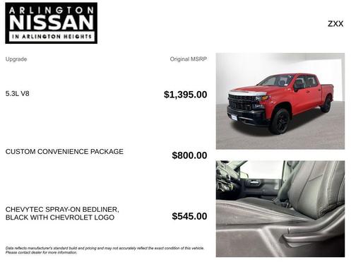 2019 Chevrolet Silverado 1500 Custom Trail Boss