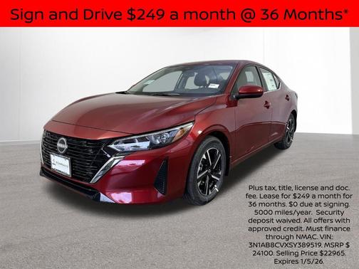 2025 Nissan Sentra SV