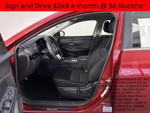 2025 Nissan Sentra SV