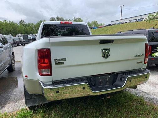 Bright White Clearcoat/Light Graystone Pearlcoat 2010 Dodge Ram 3500 Laramie