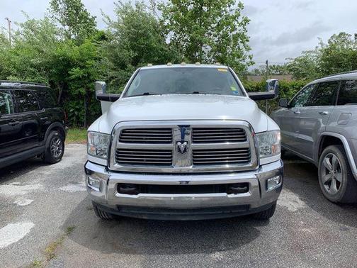 Bright White Clearcoat/Light Graystone Pearlcoat 2010 Dodge Ram 3500 Laramie