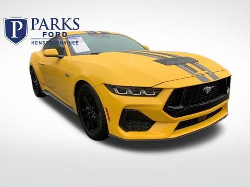 YELLOW SPLASH METALLIC 2024 Ford Mustang GT