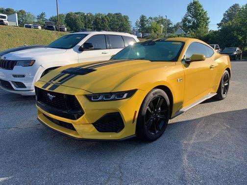 YELLOW SPLASH METALLIC 2024 Ford Mustang GT