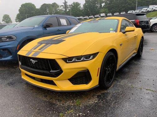 YELLOW SPLASH METALLIC 2024 Ford Mustang GT