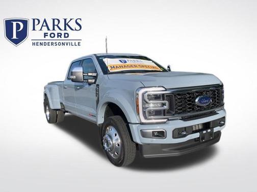 GLACIER GRAY 2024 Ford F-450 Platinum