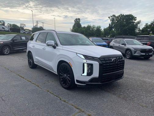Hyper White 2024 Hyundai PALISADE Calligraphy Night Edition
