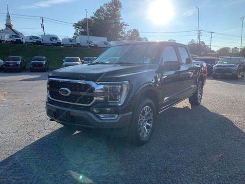 Agate Black Metallic 2021 Ford F-150 King Ranch