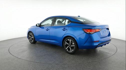 Electric Blue Metallic 2025 Nissan Sentra SV