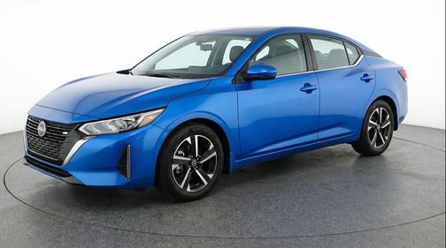 Electric Blue Metallic 2025 Nissan Sentra SV