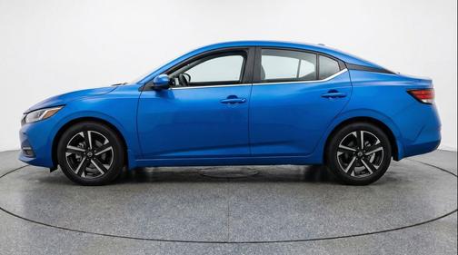 Electric Blue Metallic 2025 Nissan Sentra SV