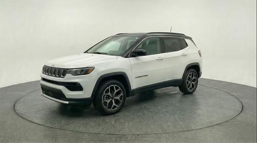 Bright White Clearcoat 2025 Jeep Compass Limited