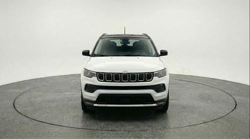 Bright White Clearcoat 2025 Jeep Compass Limited