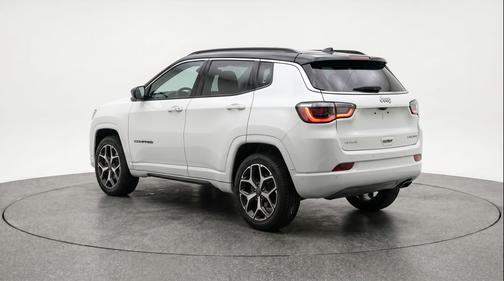 Bright White Clearcoat 2025 Jeep Compass Limited