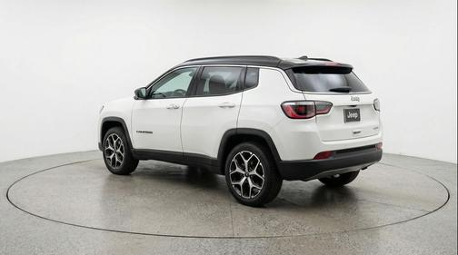 Bright White Clearcoat 2025 Jeep Compass Limited