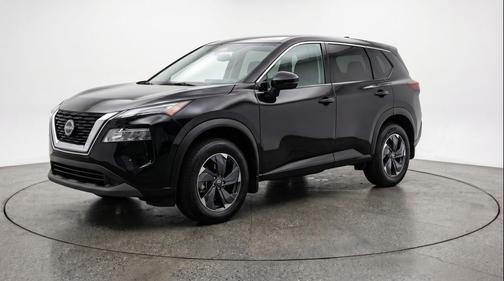 Super Black 2025 Nissan Rogue SV