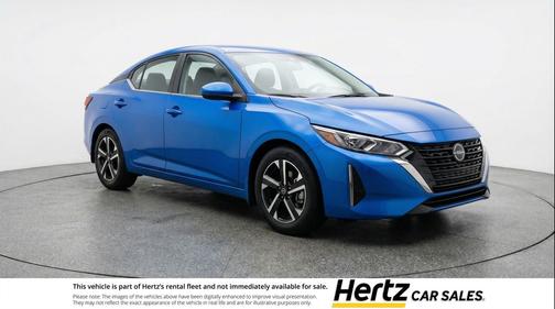 Electric Blue Metallic 2025 Nissan Sentra SV