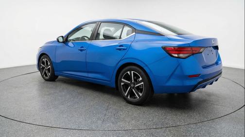 Electric Blue Metallic 2025 Nissan Sentra SV