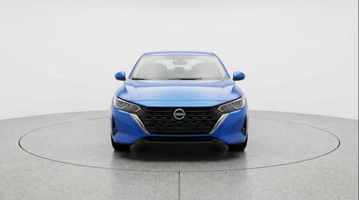 Electric Blue Metallic 2025 Nissan Sentra SV