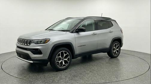 Silver Zynith Metallic Clearcoat 2025 Jeep Compass Limited