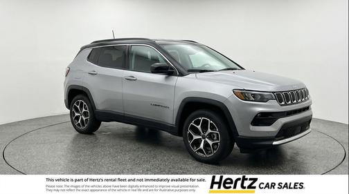 Silver Zynith Metallic Clearcoat 2025 Jeep Compass Limited