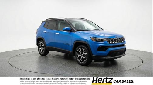 Hydro Blue Pearlcoat 2025 Jeep Compass Limited