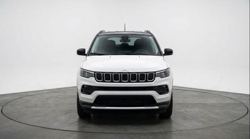 Bright White Clearcoat 2025 Jeep Compass Limited