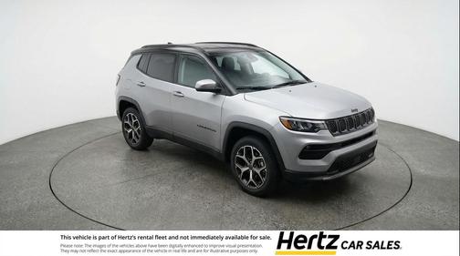 Silver Zynith Metallic Clearcoat 2025 Jeep Compass Limited