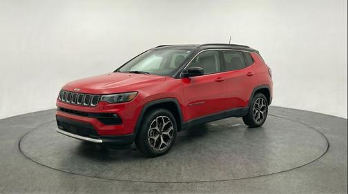 Red Hot Pearlcoat 2025 Jeep Compass Limited