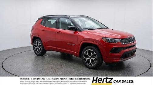 Red Hot Pearlcoat 2025 Jeep Compass Limited