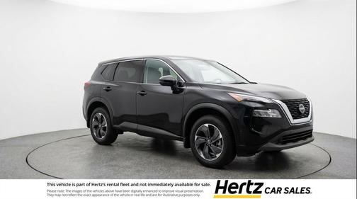 Super Black 2025 Nissan Rogue SV