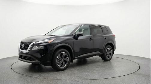 Super Black 2025 Nissan Rogue SV
