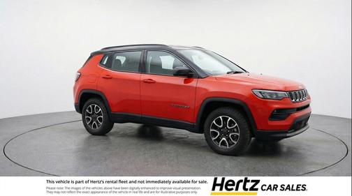 Red Hot Pearlcoat 2025 Jeep Compass Trailhawk