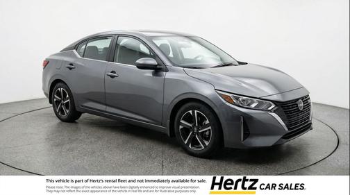 Gun Metallic 2025 Nissan Sentra SV