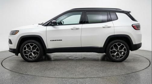 Bright White Clearcoat 2025 Jeep Compass Limited