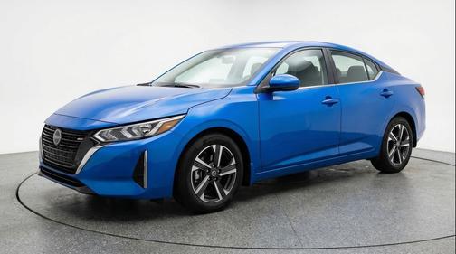 Electric Blue Metallic 2025 Nissan Sentra SV