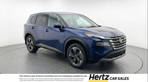 Deep Ocean Blue Pearl 2025 Nissan Rogue SV
