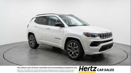 Bright White Clearcoat 2025 Jeep Compass Limited